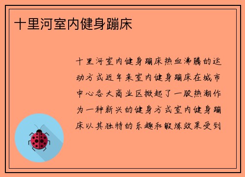 十里河室内健身蹦床